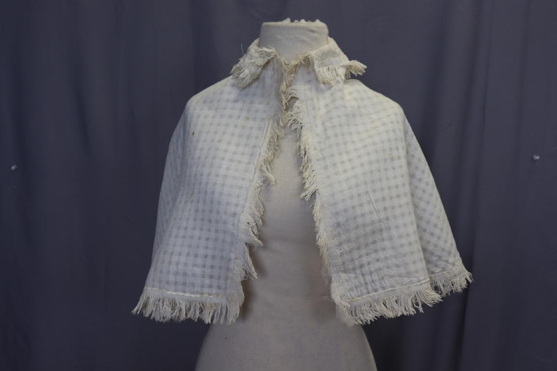 Civil War Era Child's Cape With Fringe (1 of 10)