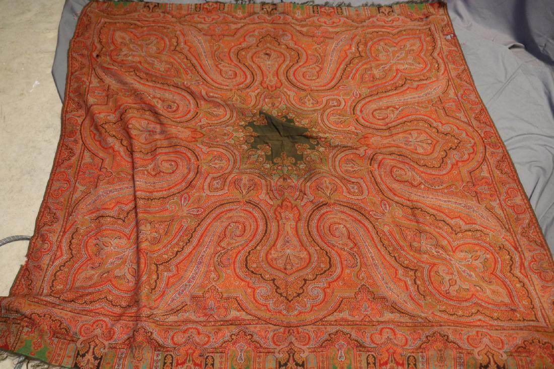 Victorian Kashmiri Persian Paisley Shawl (1 of 5)