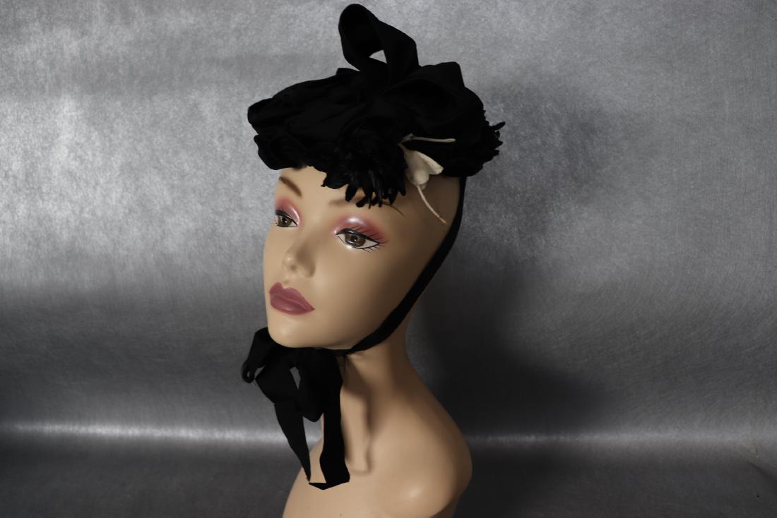 Antique Victorian 1880's Morning Hat, H E Flanders (1 of 4)