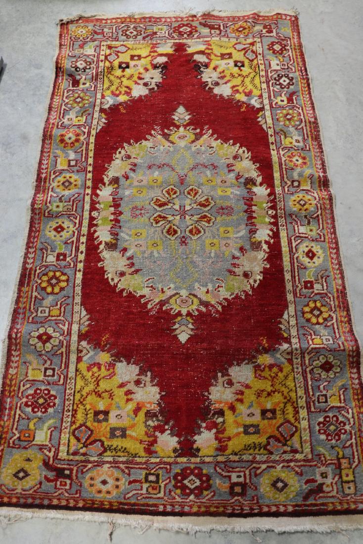 Antique Persian Hand Made Wool Carpet (1 of 8)