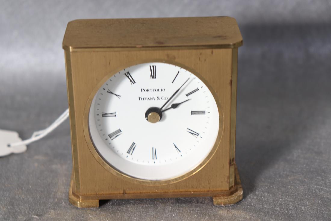 Vintage Tiffany & Co Travel Clock, Made in Germany (1 of 3)