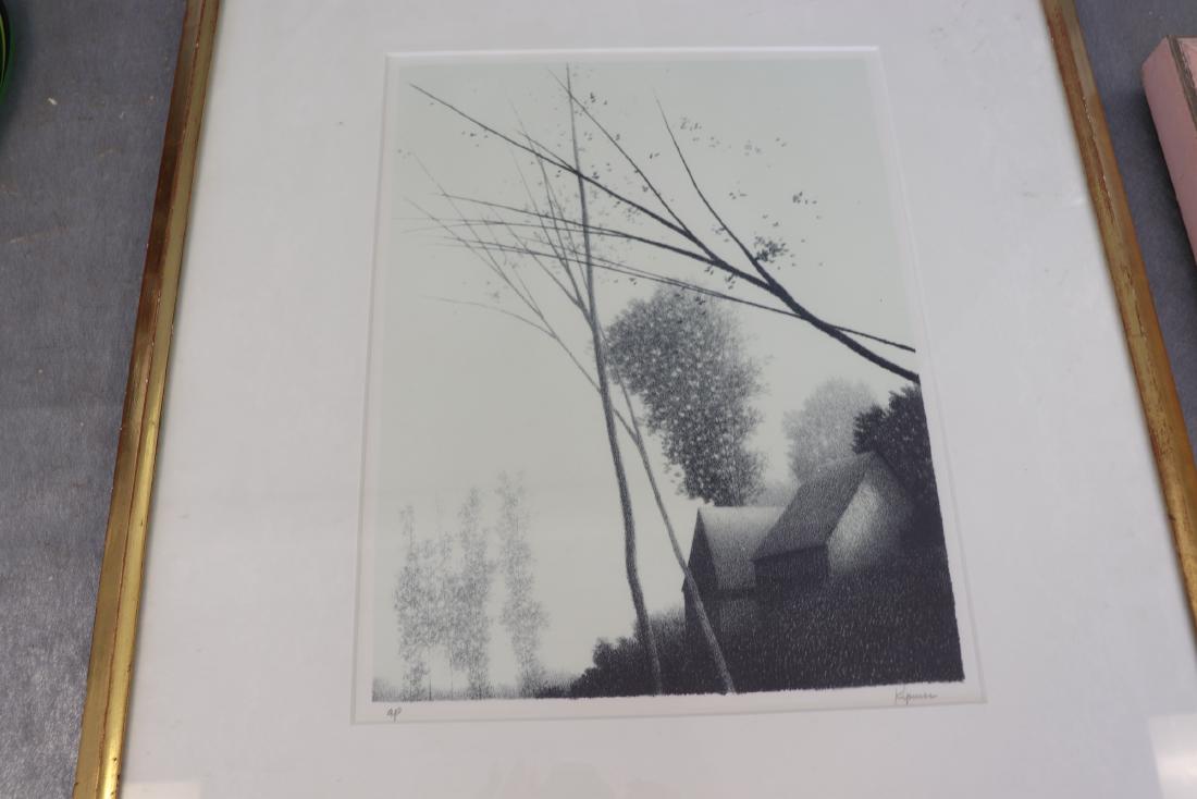 Signed Etching, Kipwise, Artist Proof (1 of 3)