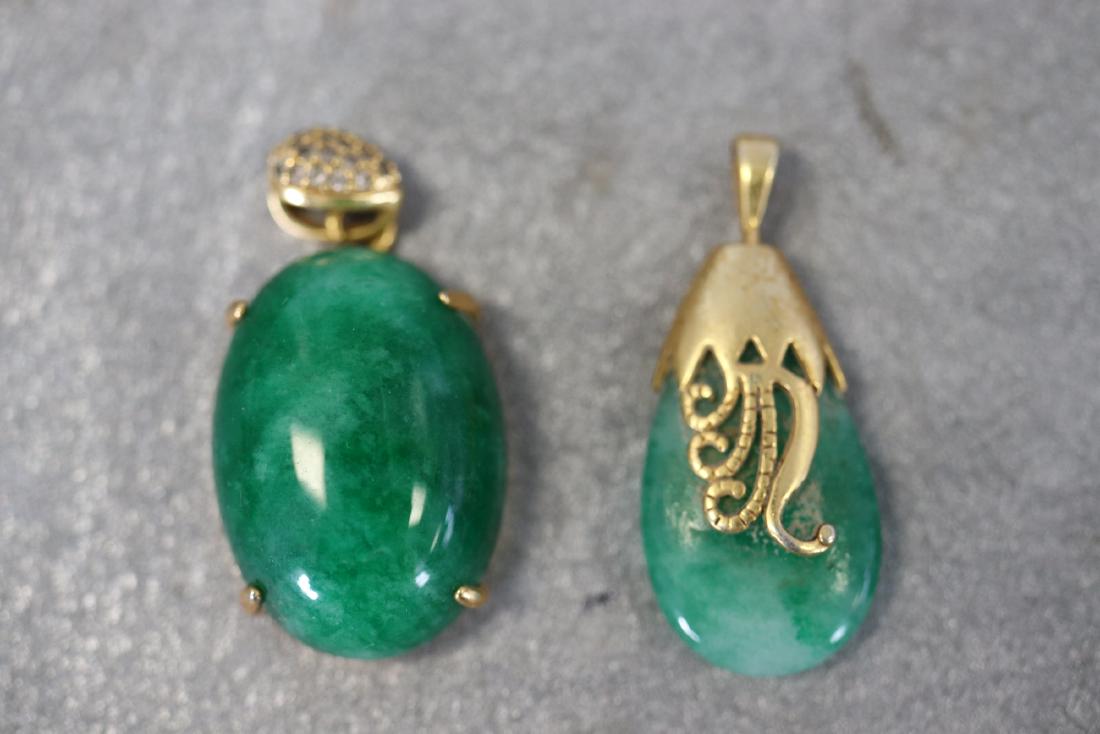 Lot of 2 Vintage Asian Pendants (1 of 6)