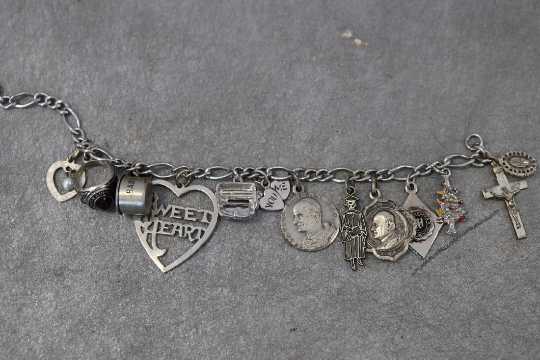 Vintage Sterling Charm Bracelet (1 of 3)