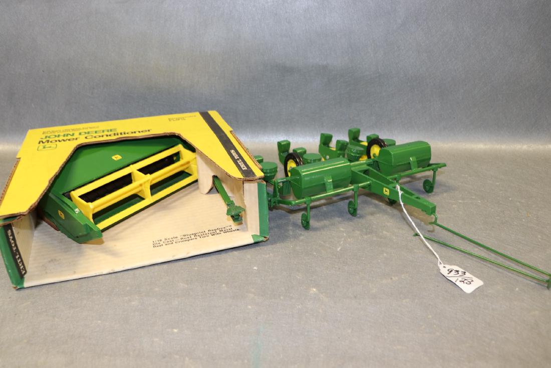 Lot of 2 ERTL John Deere Tiller and Mower Conditioner (1 of 5)