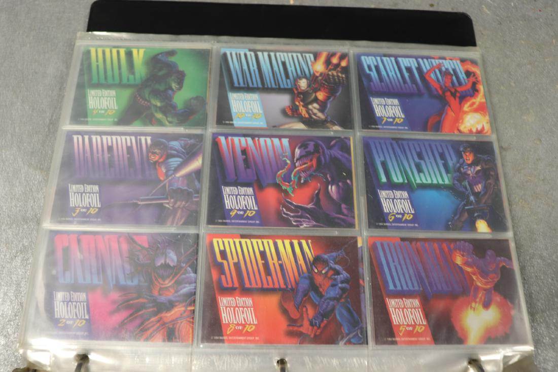 Lot Marvel Comic Trading, Collector Cards (1 of 5)