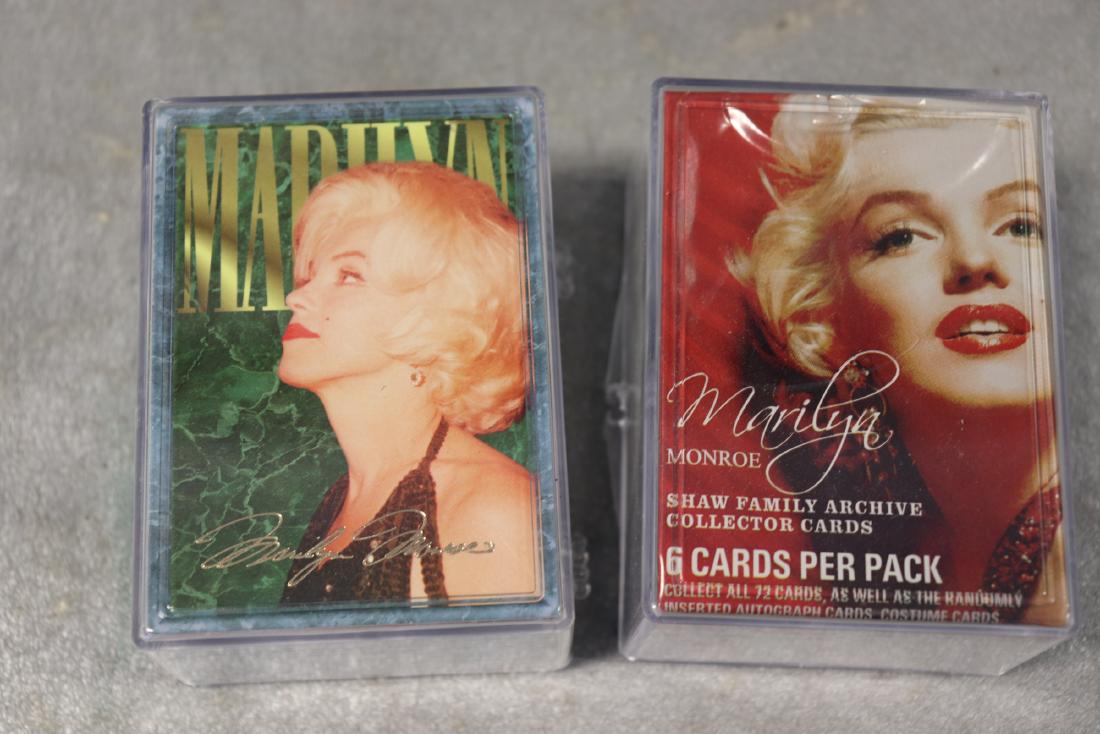 Lot of 2 Boxes Marilyn Monroe Collector Cards (1 of 2)