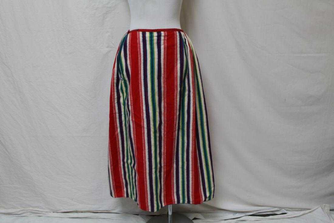 Vintage Striped Flannel Skirt (1 of 3)