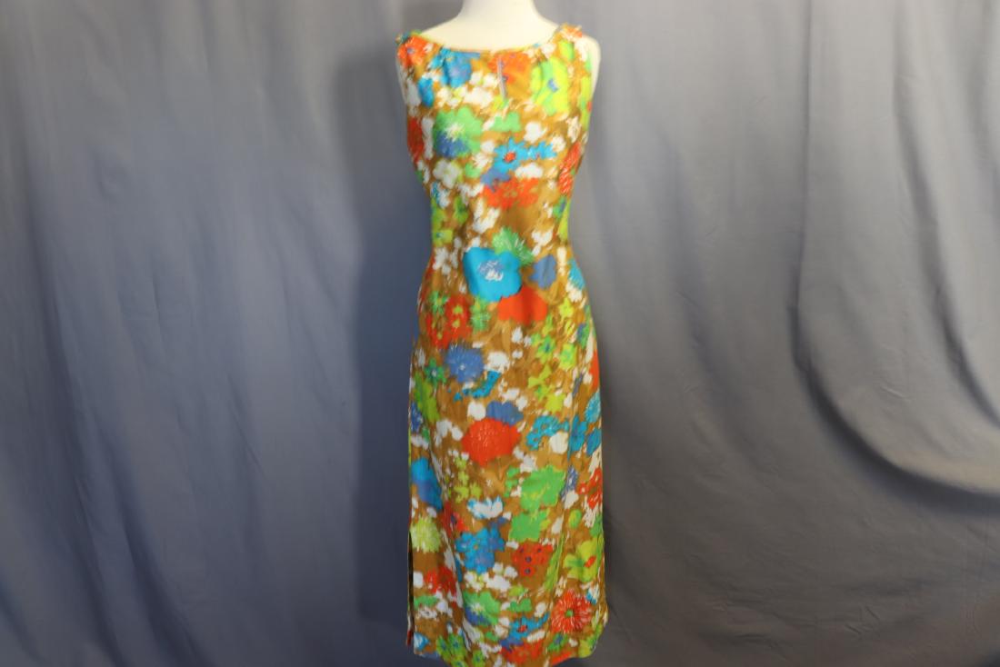 Vintage Summer Floral Maxi Dress (1 of 6)