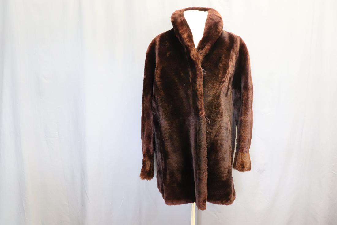 Vintage Sheared Beaver Fur Coat by Howard's (1 of 5)