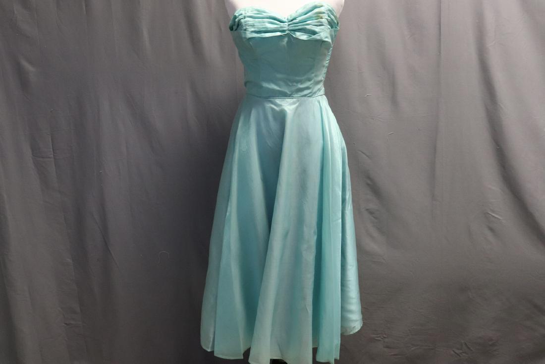 1950's Sleeveless Cocktail Dress (1 of 8)