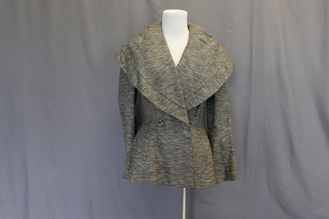 Ladies 1950's Shawl Collar Jacket (1 of 8)