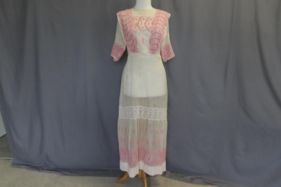 Vintage 1910 Embroidered Tea Dress (1 of 11)