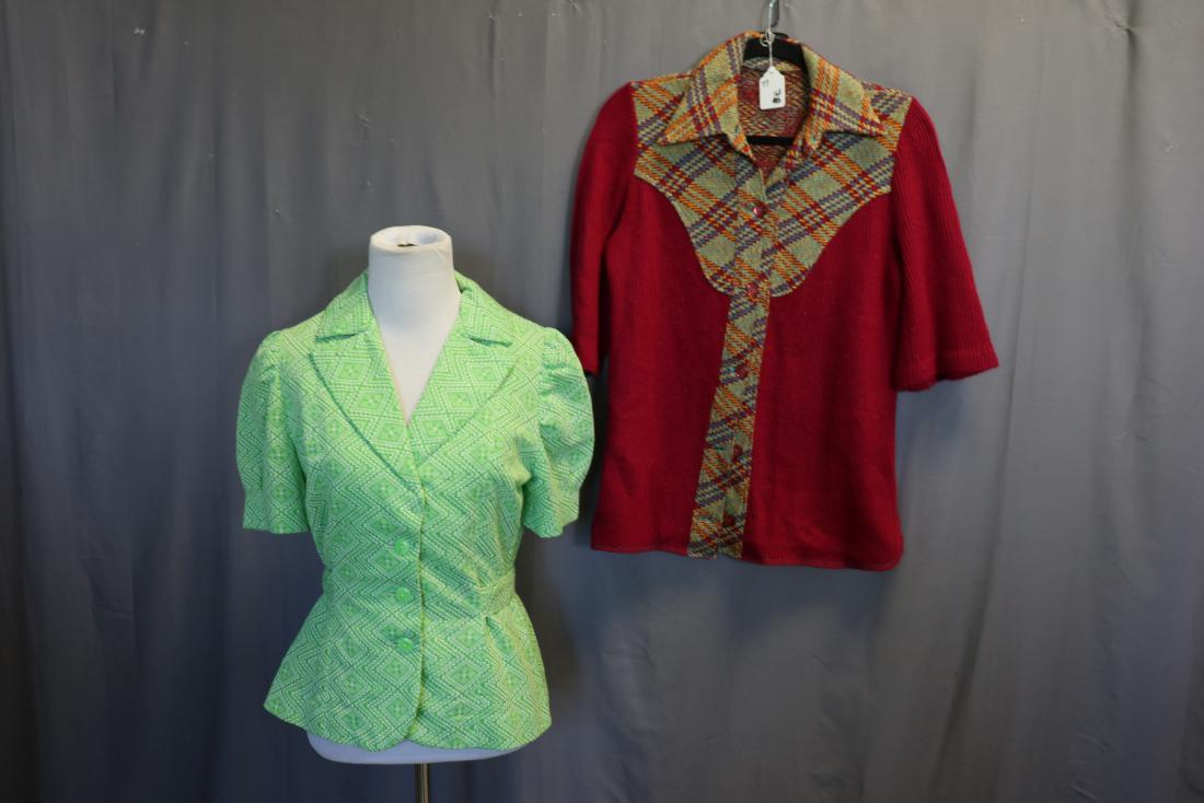 Lot of 2 1970's Vintage Jacket, Sweater (1 of 6)