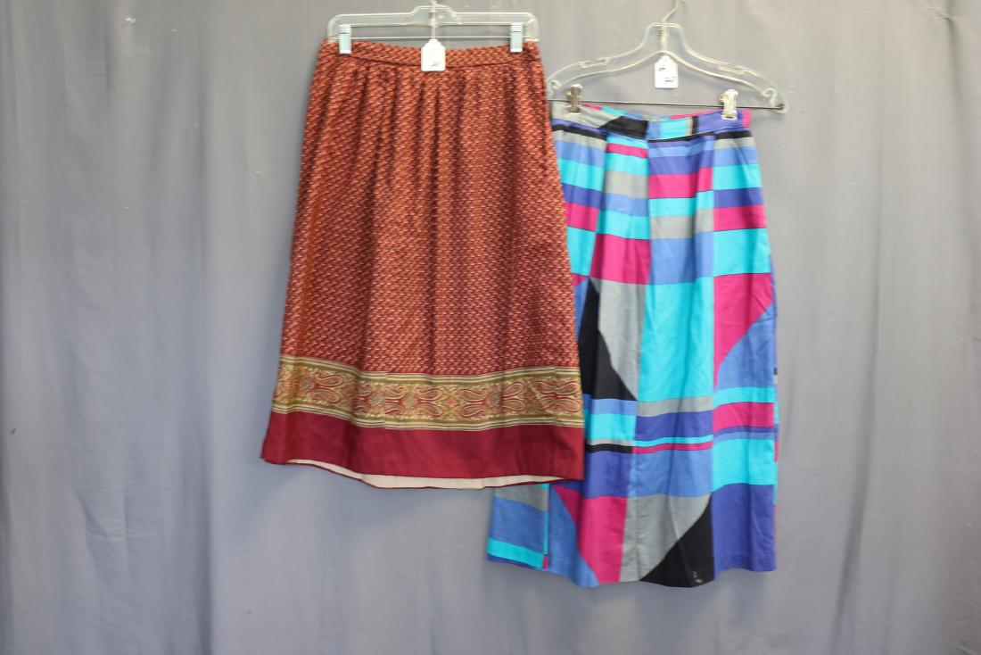 Lot of 2 1970's Vintage Skirts, Jonathan Martin Skirt (1 of 6)