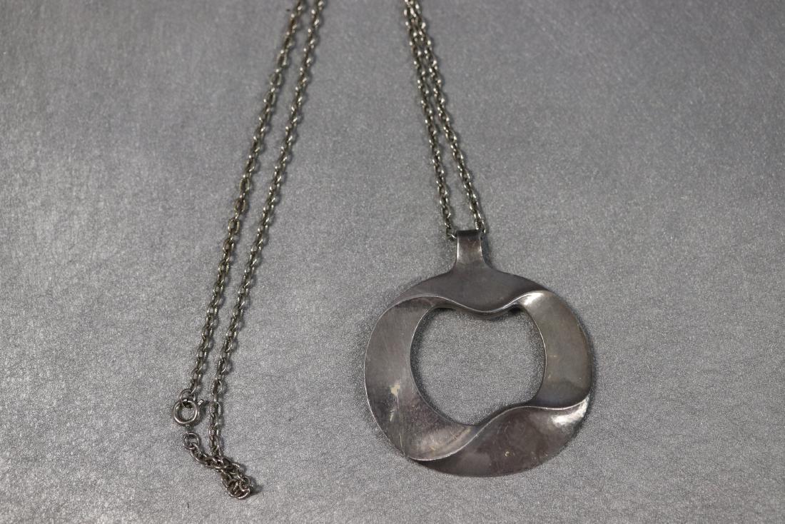 Georg Jensen Henning Koppel Sterling Silver Pendant (1 of 4)