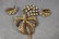 Vintage Coro Floral Rhinestone Brooch & Earring Set