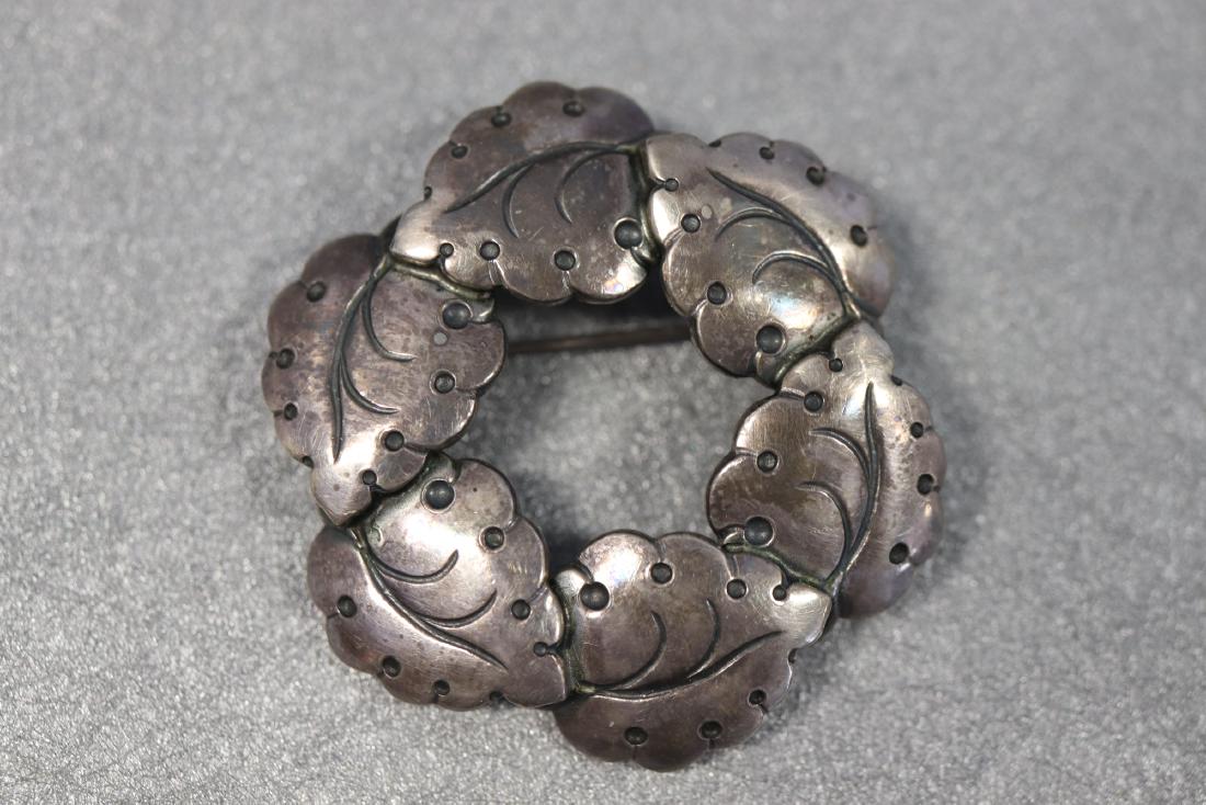 Niels Eric From, Denmark, Sterling Silver Brooch (1 of 2)