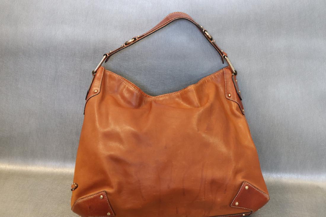 Cole Haan Brown Leather Satchel Purse (1 of 11)