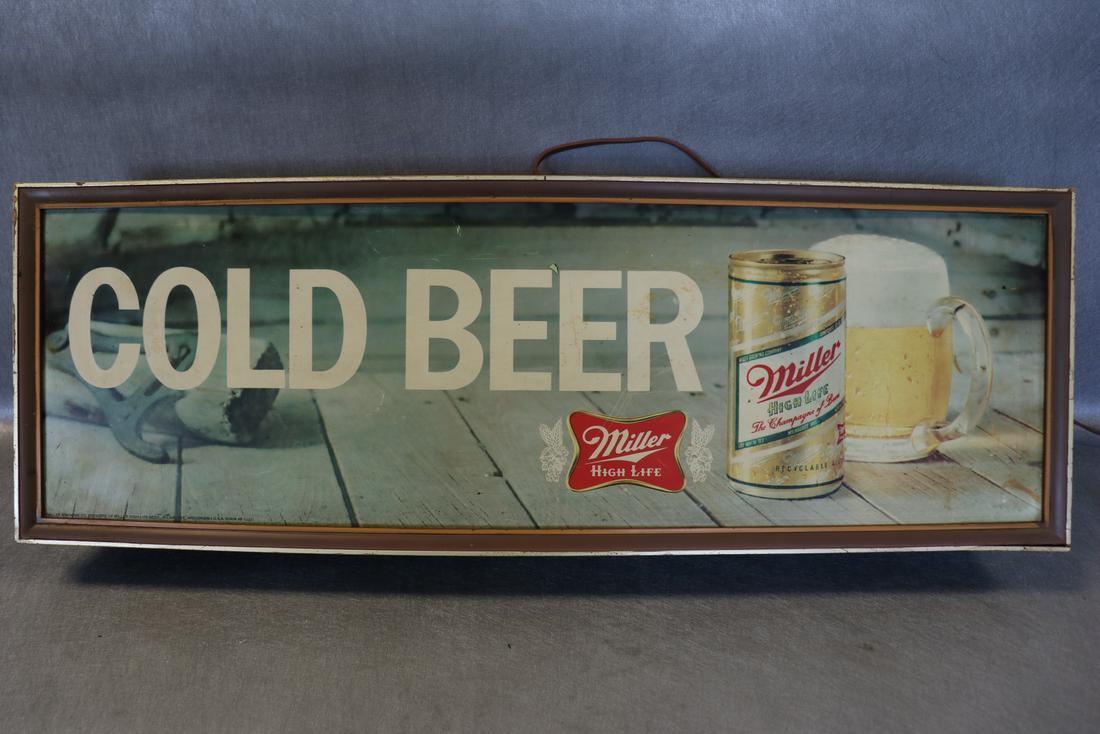 Vintage Miller Beer Bar Light (1 of 4)