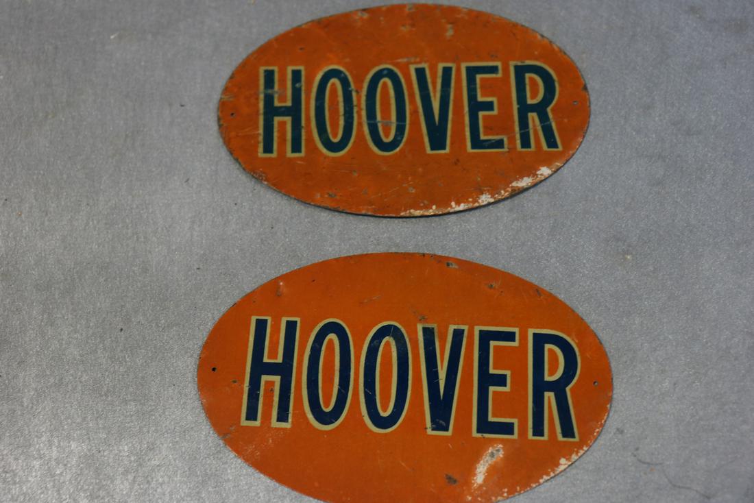 Vintage Tin Sign, Hoover (1 of 4)