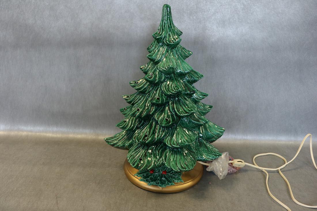 Large Vintage Ceramic Christmas Tree (1 of 4)