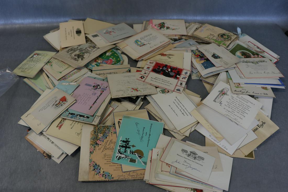 Large Lot Vintage Greeting Cards (1 of 6)