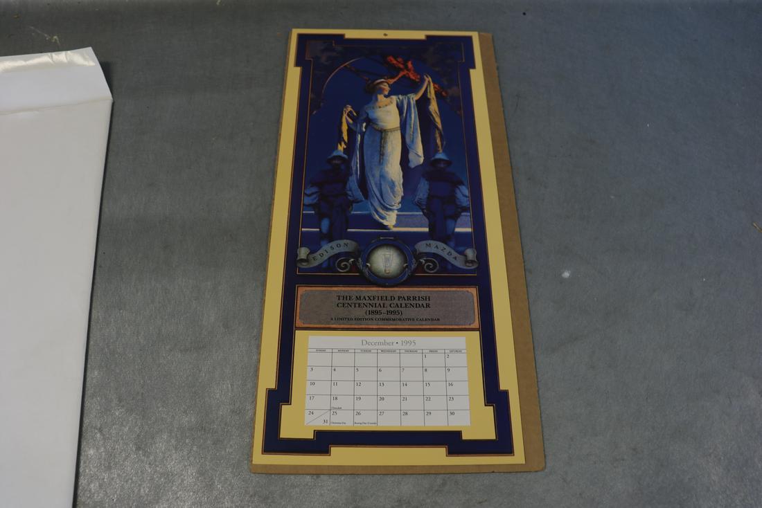 Maxfield Parrish Centennial Calendar: 1995 Centennial calendar, great condition. Spirit Of The Night Print