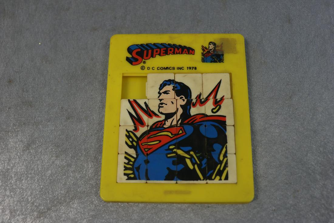 Vintage 1978 DC Comic Superman Slide Puzzle (1 of 2)