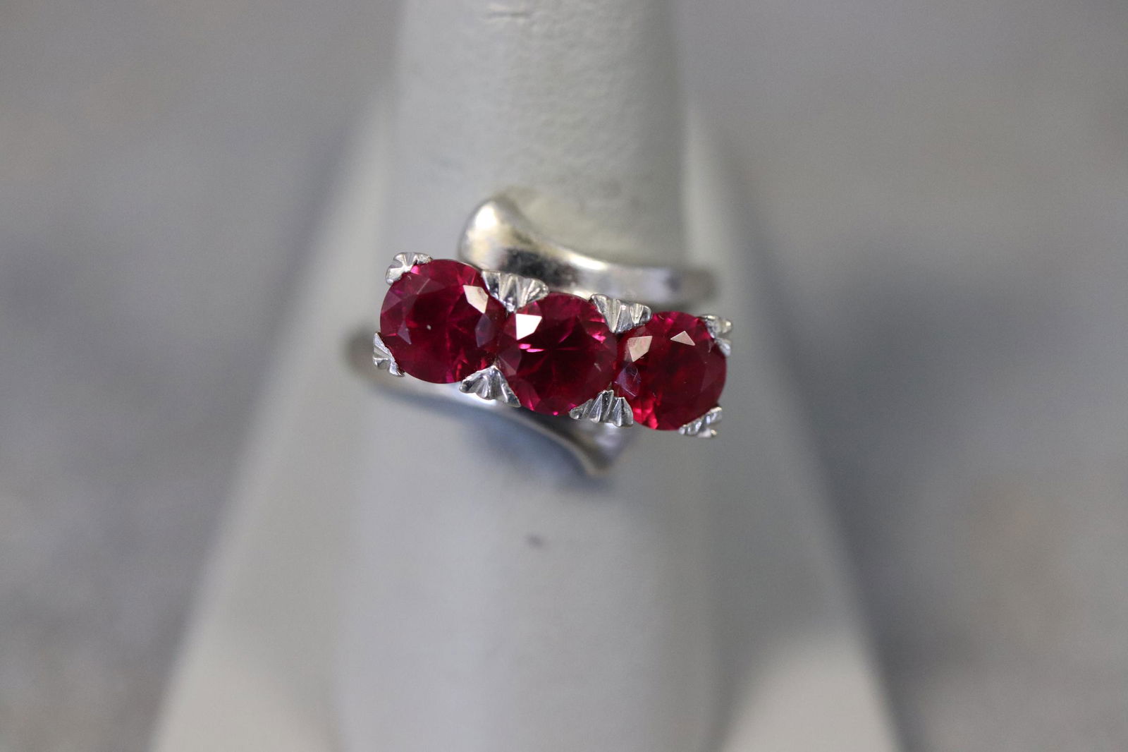 14K White Gold & Ruby Ring (1 of 8)