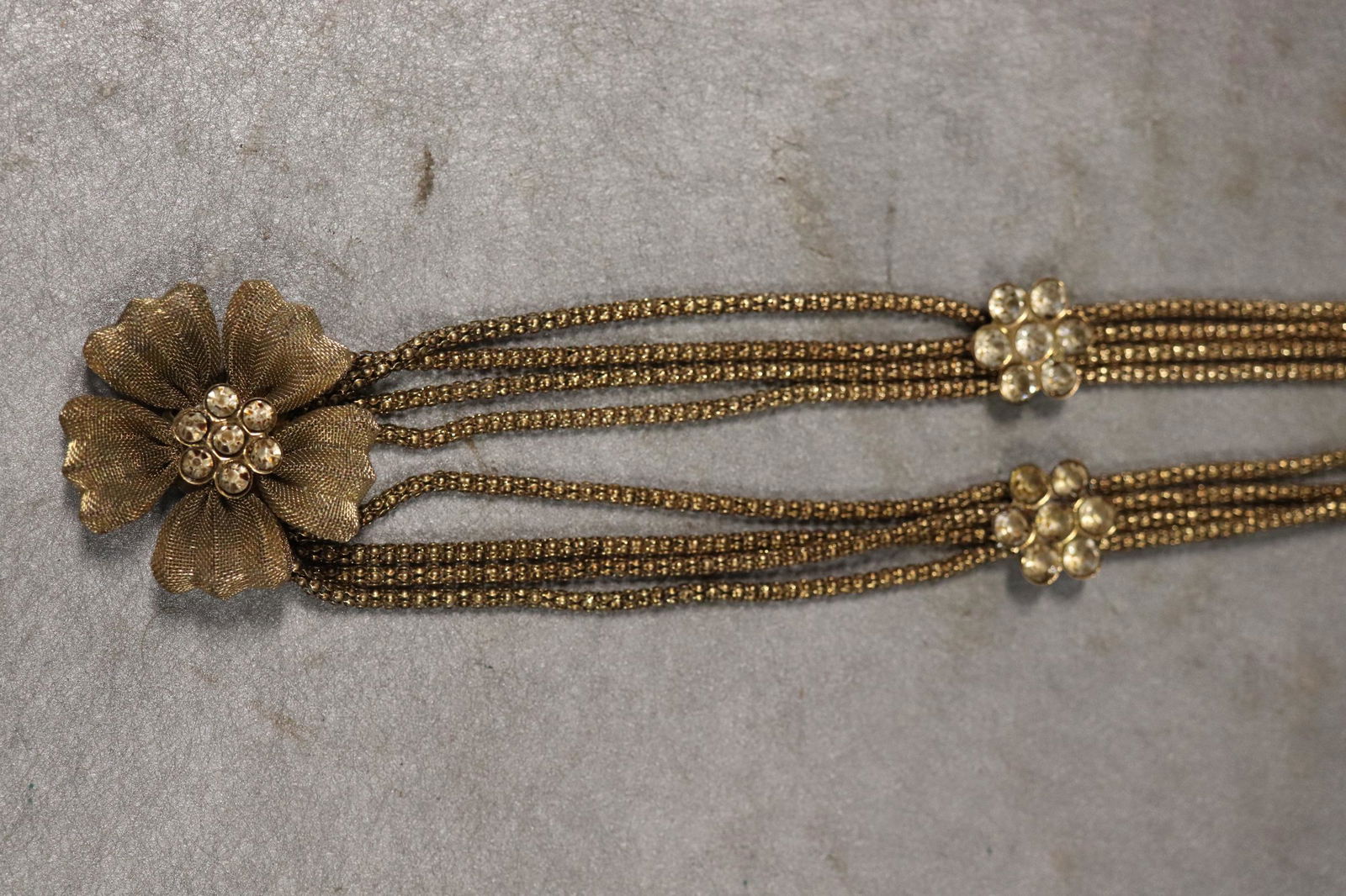 Vintage Floral Statement Necklace (1 of 5)