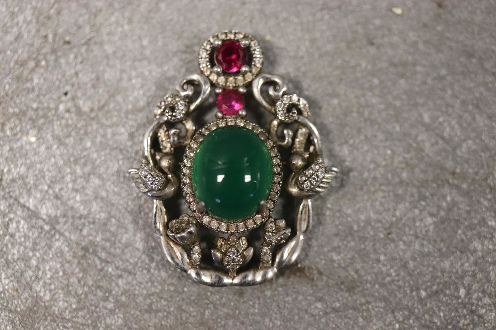 Vintage Sterling Silver Necklace Pendant (1 of 4)