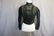 Antique Victorian Black Corseted Shirtwaist Blouse