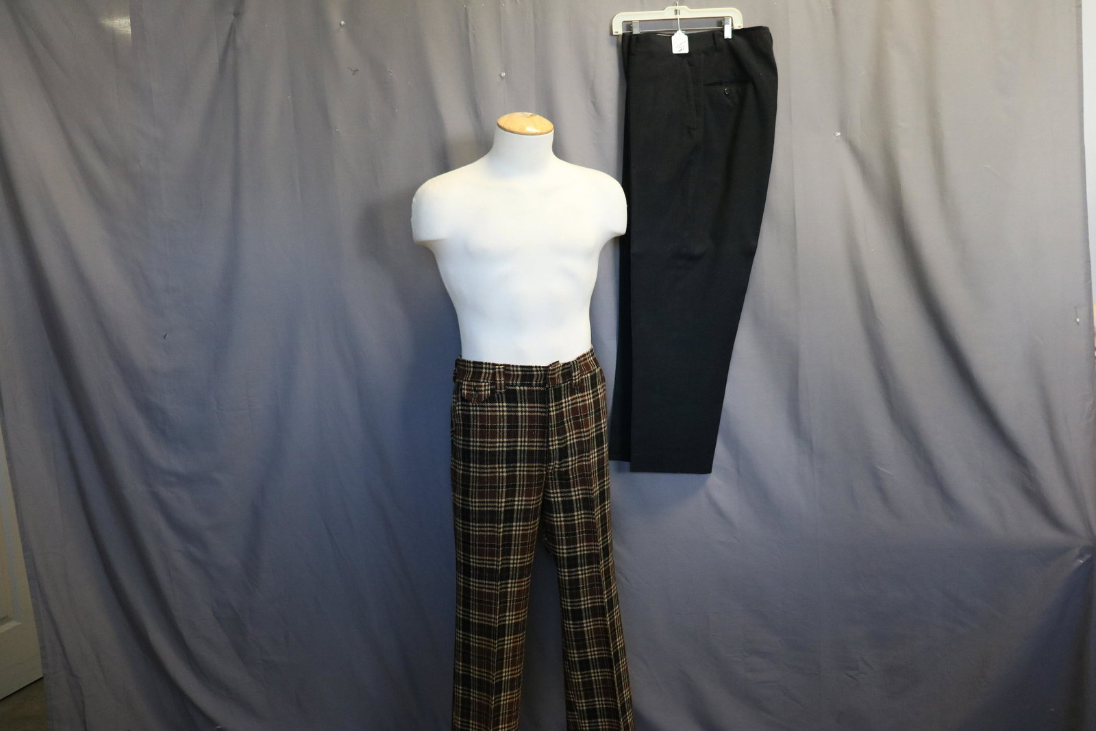Lot Of 2 1960's Vintage Wool Pants (1 of 4)