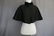 Antique Victorian Black Brocade Cape
