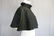 Antique Victorian Black Brocade Cape - 2