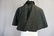Antique Victorian Black Brocade Cape - 3