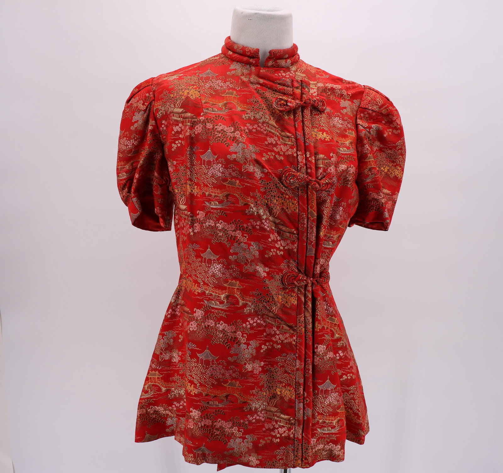 Vintage 1930's Asian Style Brocade Jacket (1 of 5)