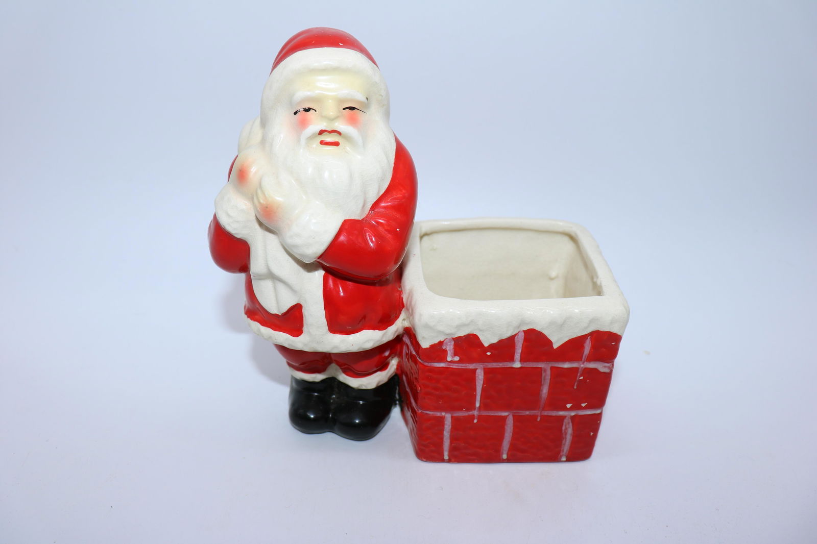 Vintage Ceramic Christmas Planter (1 of 5)