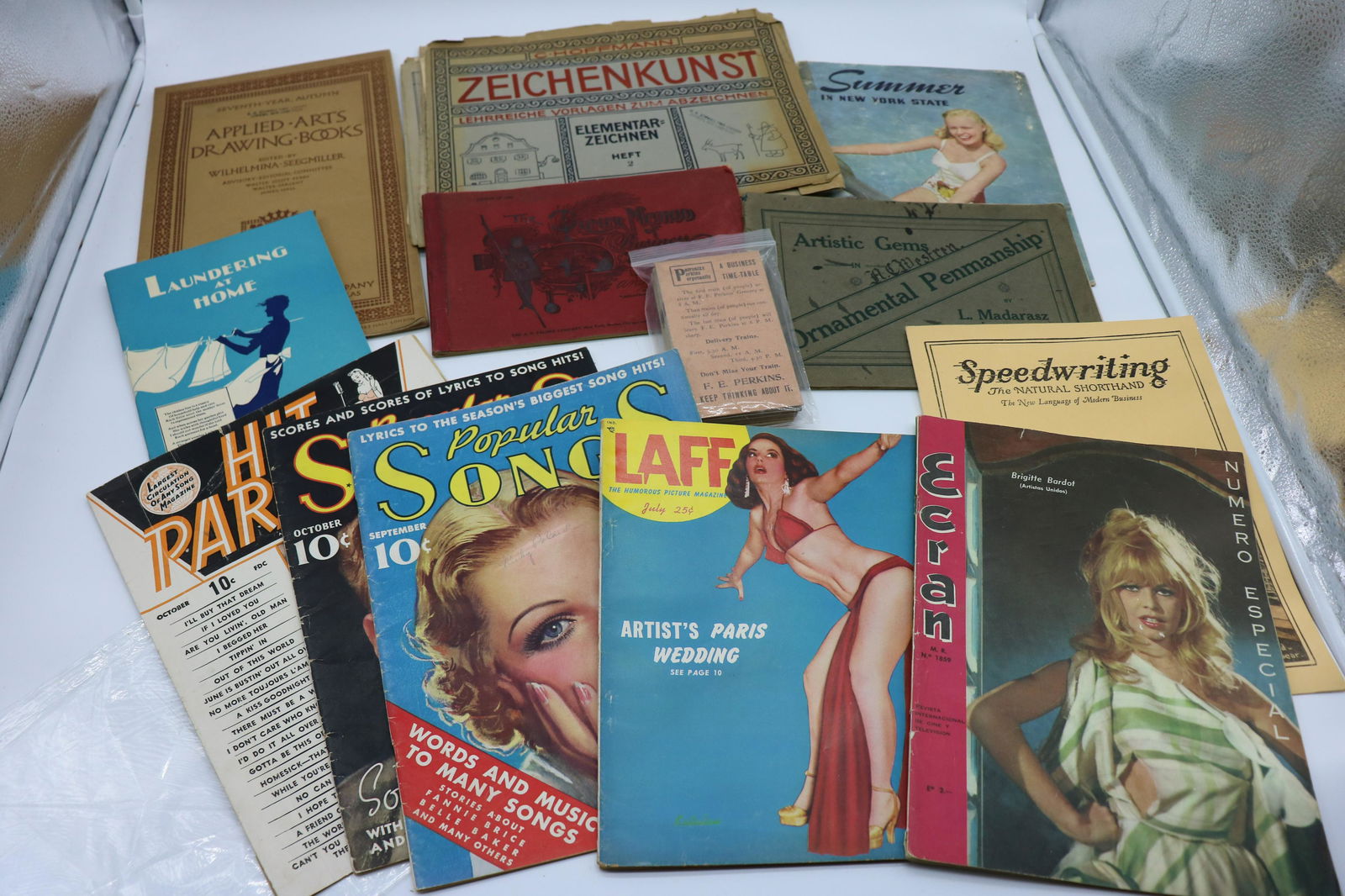 Antique & Vintage Ephemera Self Help Books, More (1 of 6)