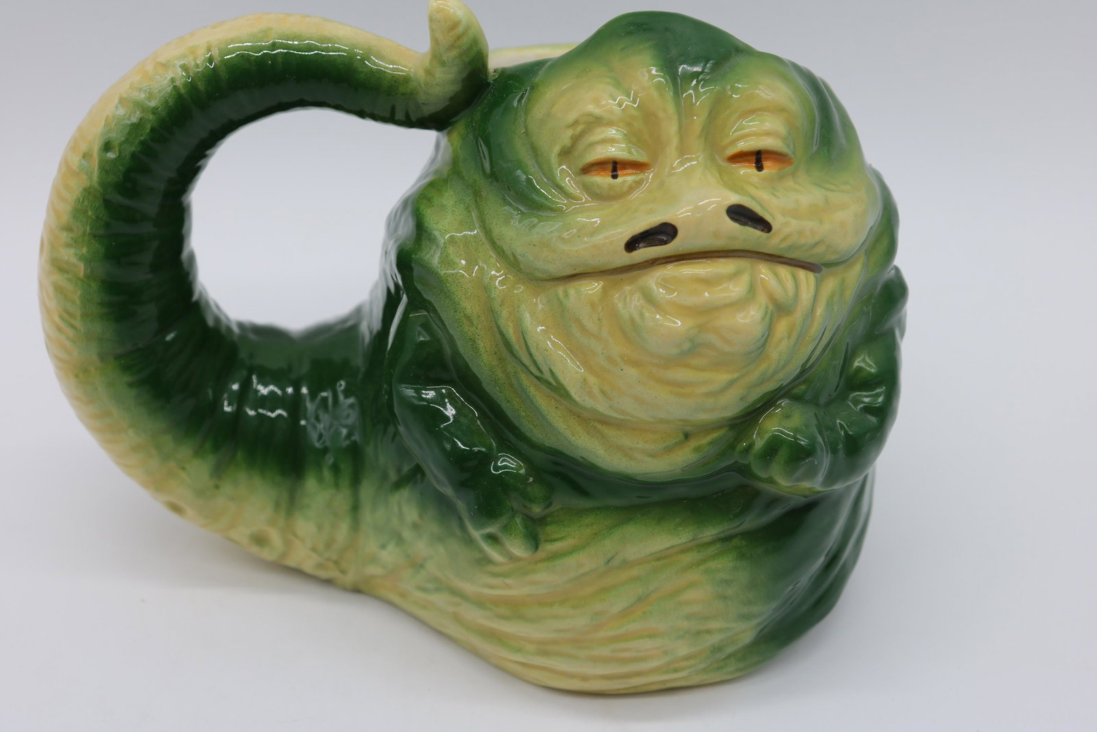 Vintage Jubba The Hut Coffee Mug: Approx. 7 inches tall, 10 inches wide