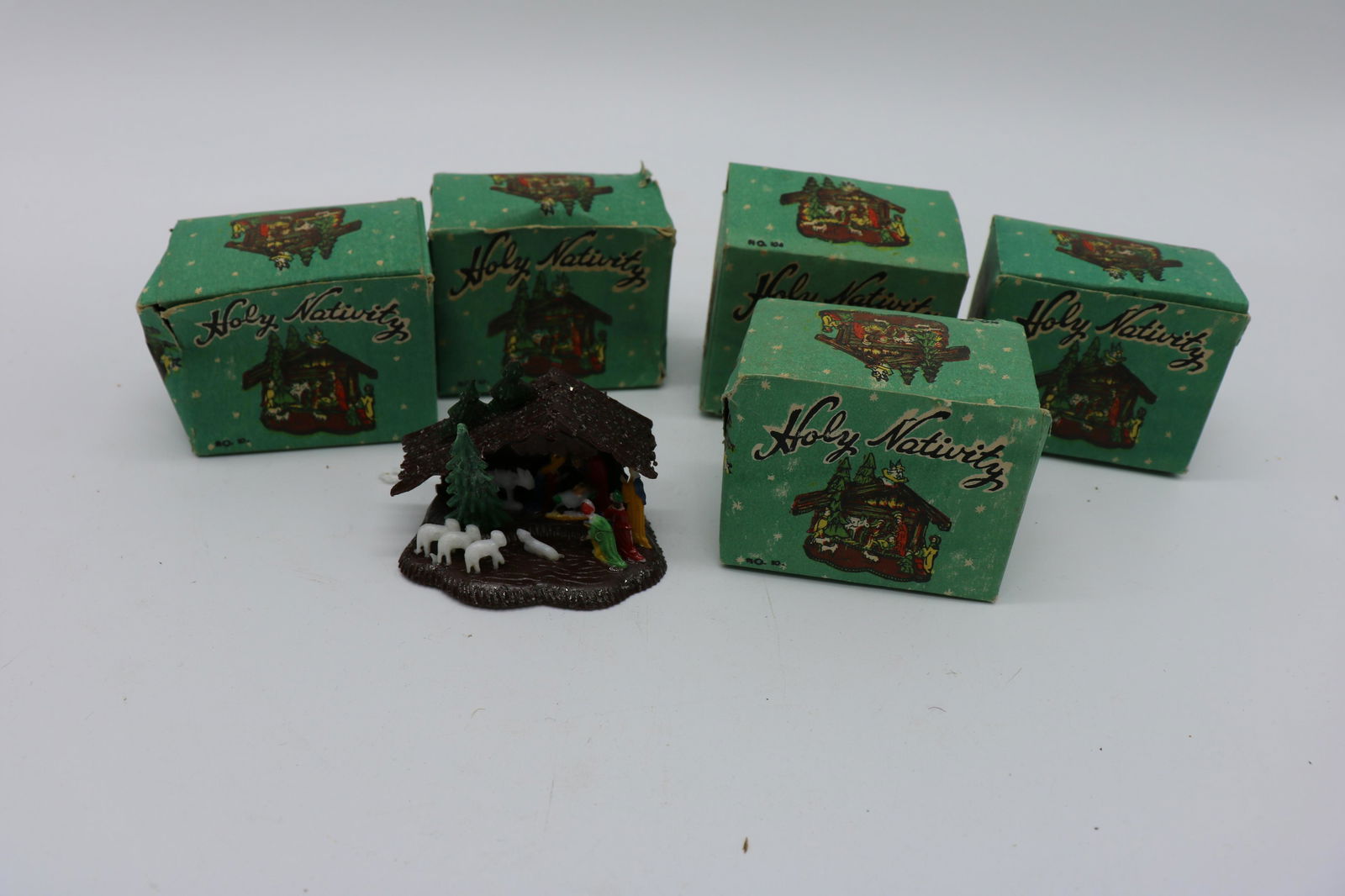 Vintage Holy Nativity Set of 5 (1 of 4)