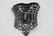 Art Nouveau Silver & Cut Steel Belt Buckle - 4