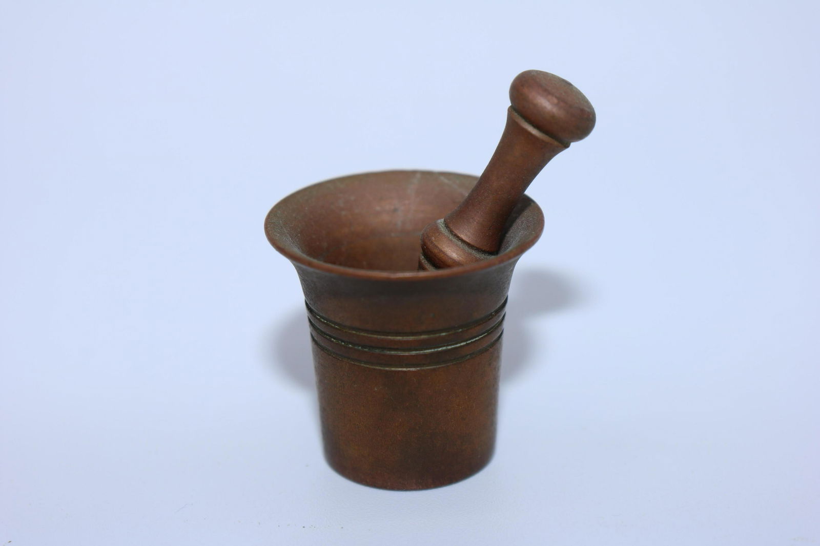 Miniature Brass Mortar & Pestle (1 of 5)