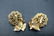 Vintage Floral Brooch & Earring set, Enamel & Crystal - 3