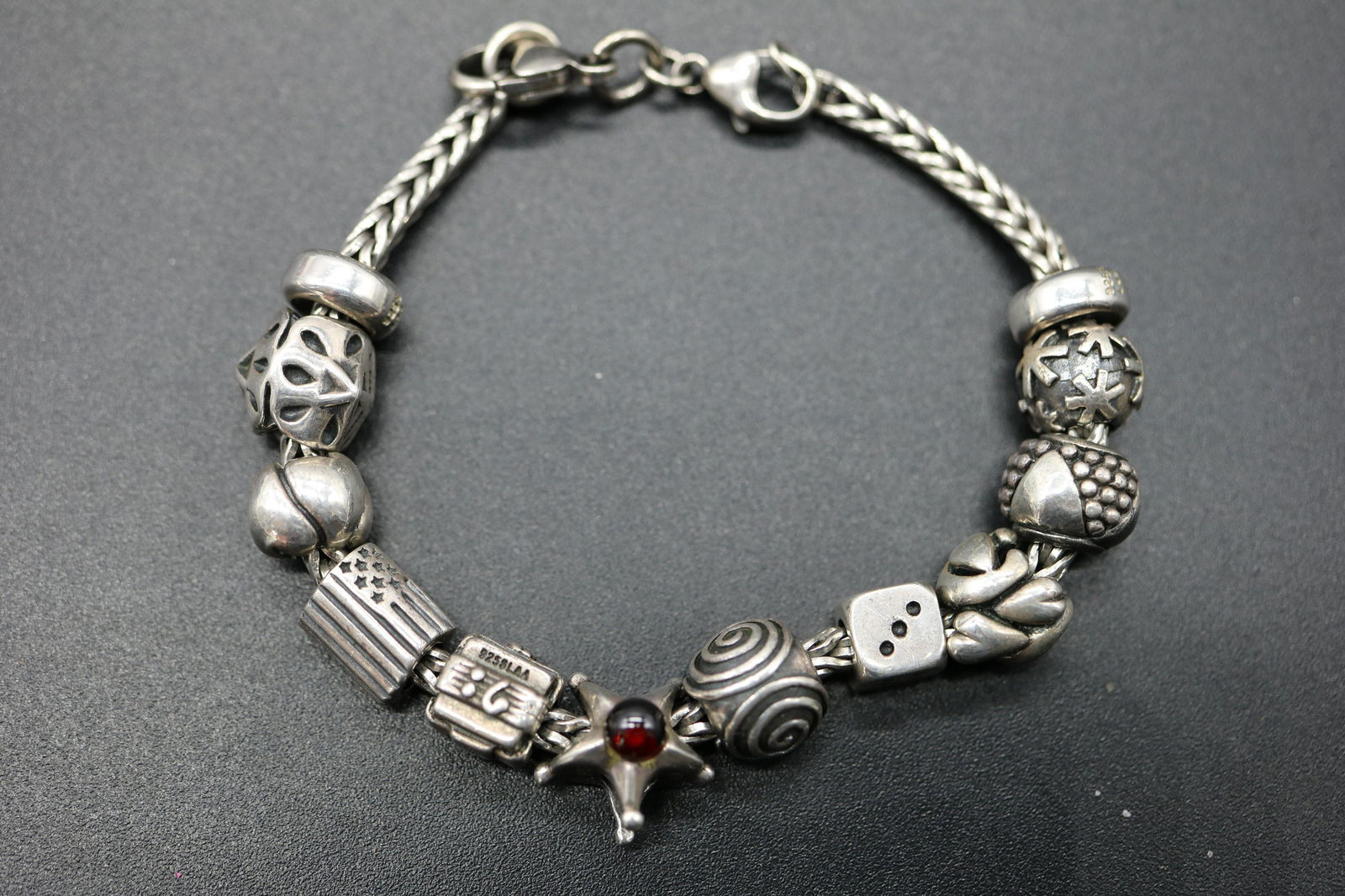 LAA Troll Sterling Beads & Sterling Bracelet (1 of 3)