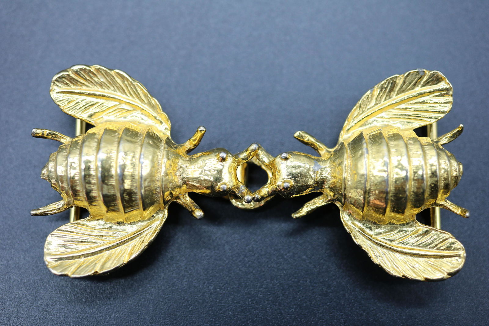 Vintage MIMI di N Bubble Bee Belt Buckle (1 of 4)