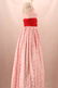 Vintage 1950's Strappy Embroidered Pink Cotton - 6