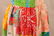 Vintage 1960's Cotton Patchwork Full Length Skirt - 2