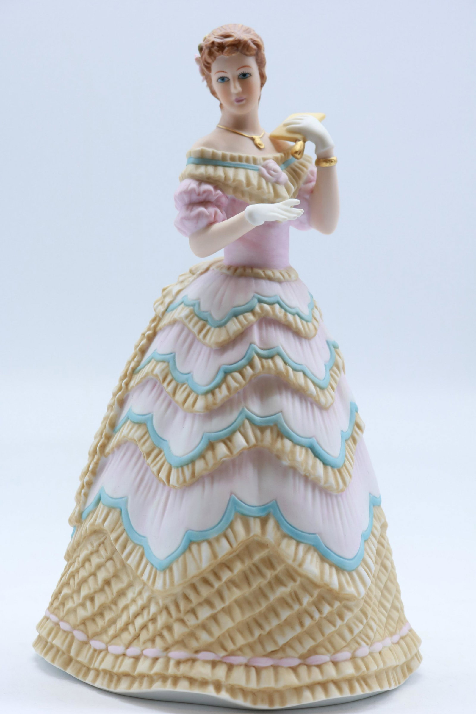 Lenox Figurine The Belle of the Ball Fine Porcelain: This lovely was made in Taiwan and stands just about 8.5" tall. Perfect condition